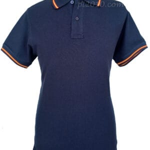 Polo España marino sin modelo con bandera entretejida