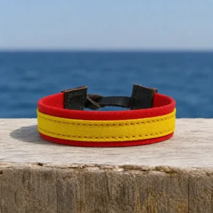 Pulsera bandera de España de tela