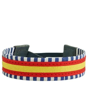 Pulsera rayas marino España vista frontal