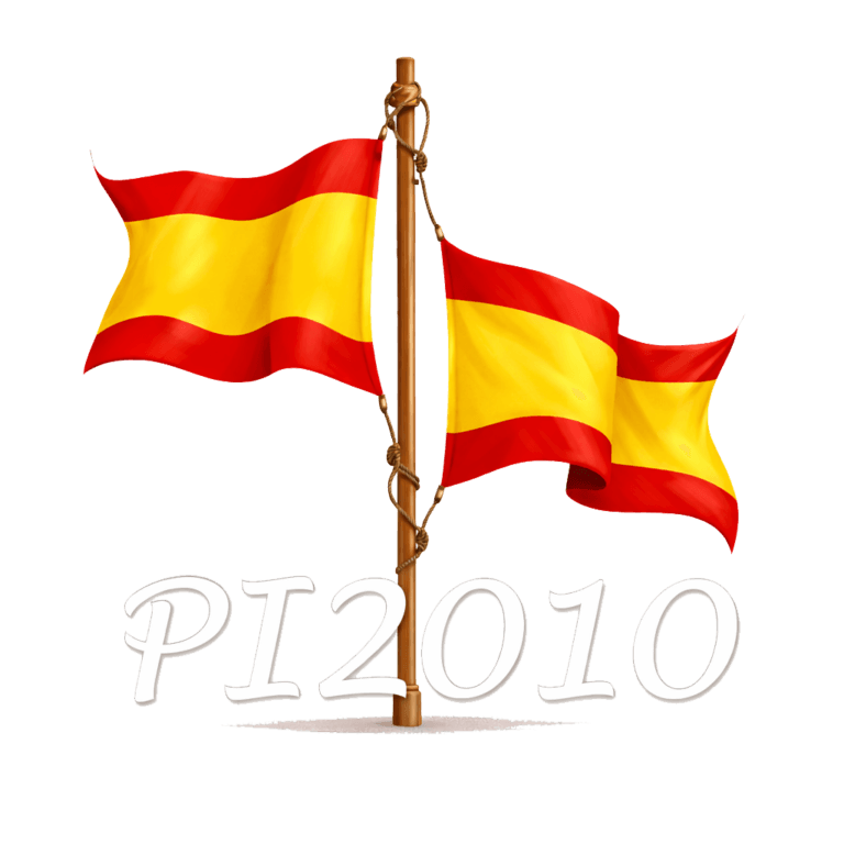 PI2010 moda con bandera de España