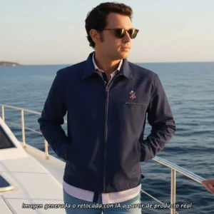 Cazadora Legión Española marino hombre frontal