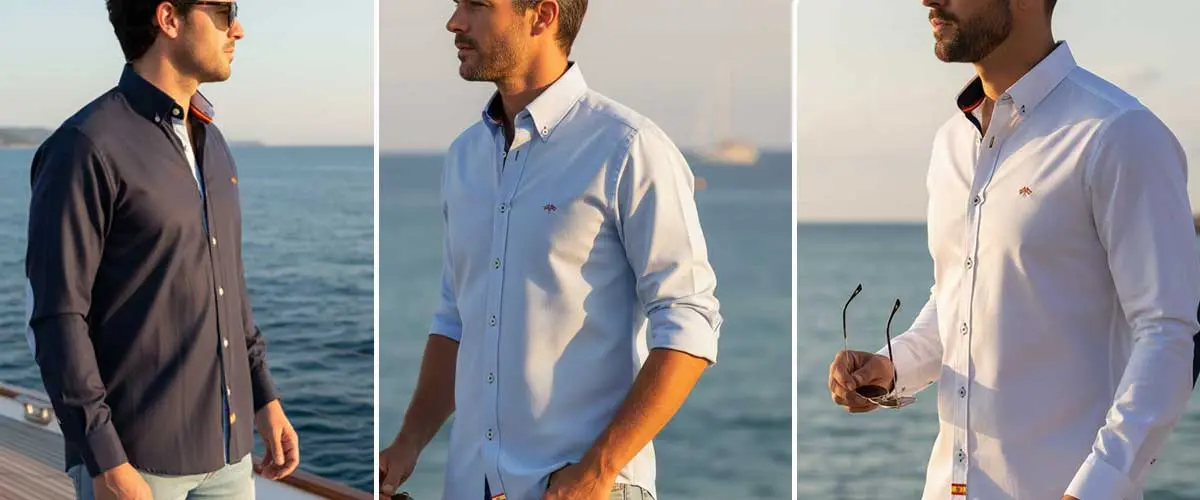 Diferentes estilos de camisas con la bandera de España de PI2010
