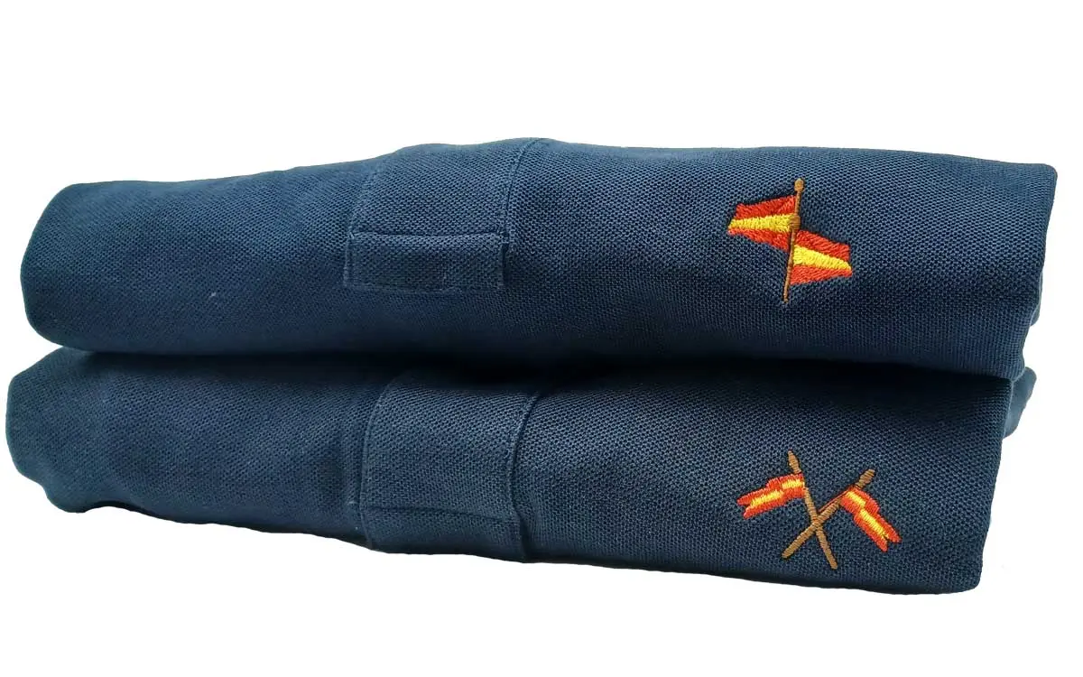 polo con bandera de España