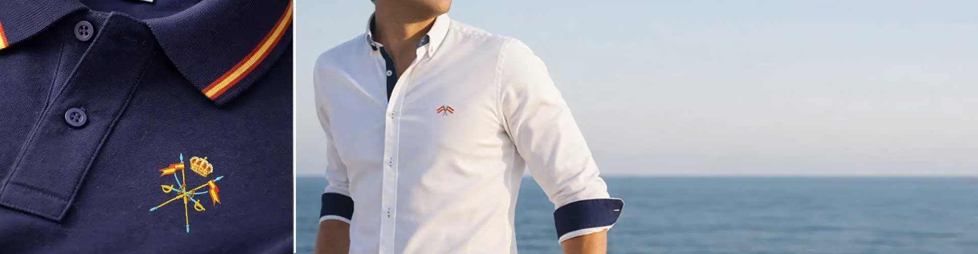 Moda con bandera de España: polos y camisas PI2010